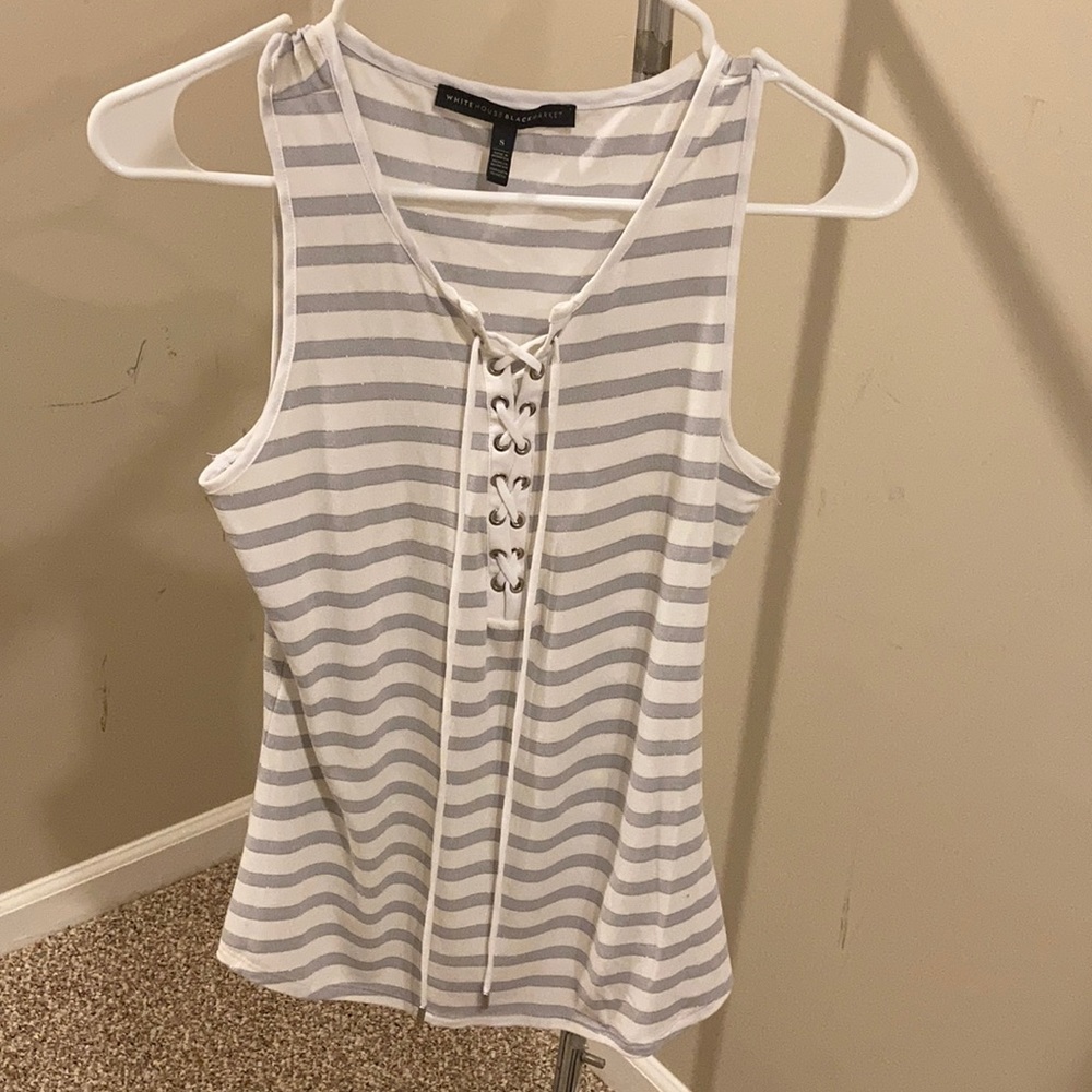 Lace up WHBM tank